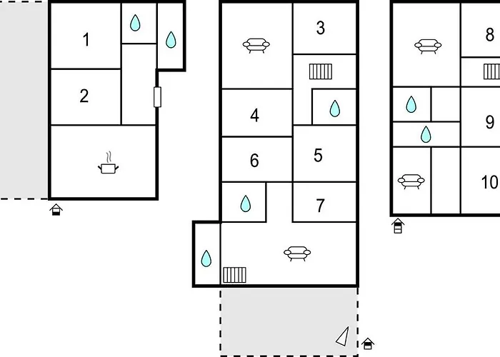 Дом отдыха Le Caselle Кортона